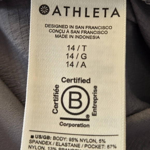 (14T) Athleta Trekkie North Jogger 2023 edition colour name: coastline blue - Picture 10 of 10